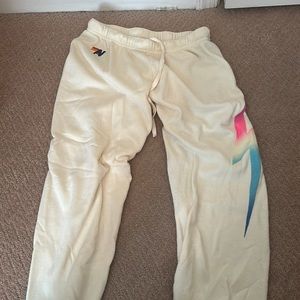 Aviator Nation Women’s bolt sweatpants, size small.
